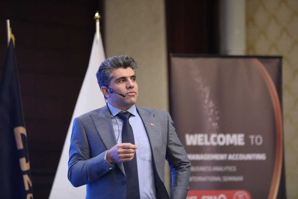 دکتر صراف در گزارش سمینار حسابداری مدیریت